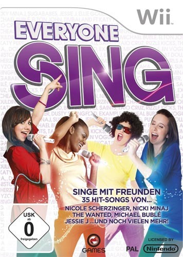 Wii - Everyone Sing (DE Version) (nur CD) (gebraucht)