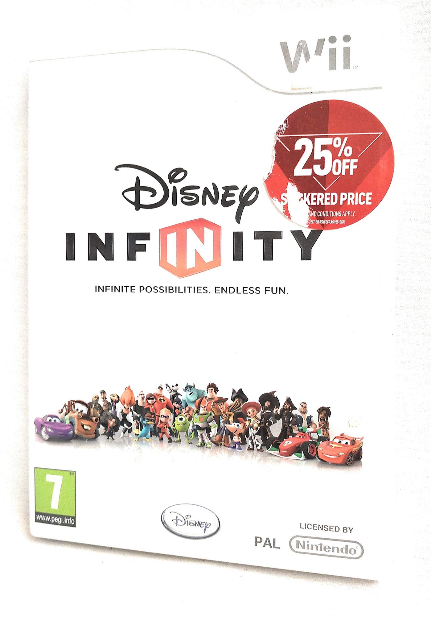 Wii - Disney Infinity (EU Version) (nur Software) (mit OVP) (gebraucht)