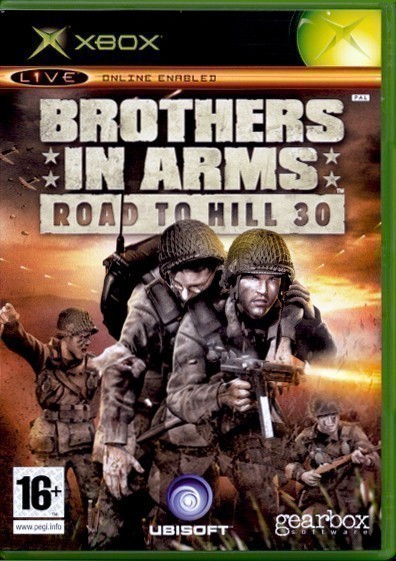 Xbox - Brothers in Arms: Road To Hill 30 (UK Version) (mit OVP) (OVP beschädigt) (gebraucht) USK18