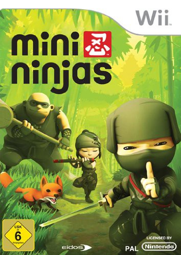 Wii - Mini Ninjas (DE Version) (mit OVP) (sehr guter Zustand) (gebraucht)