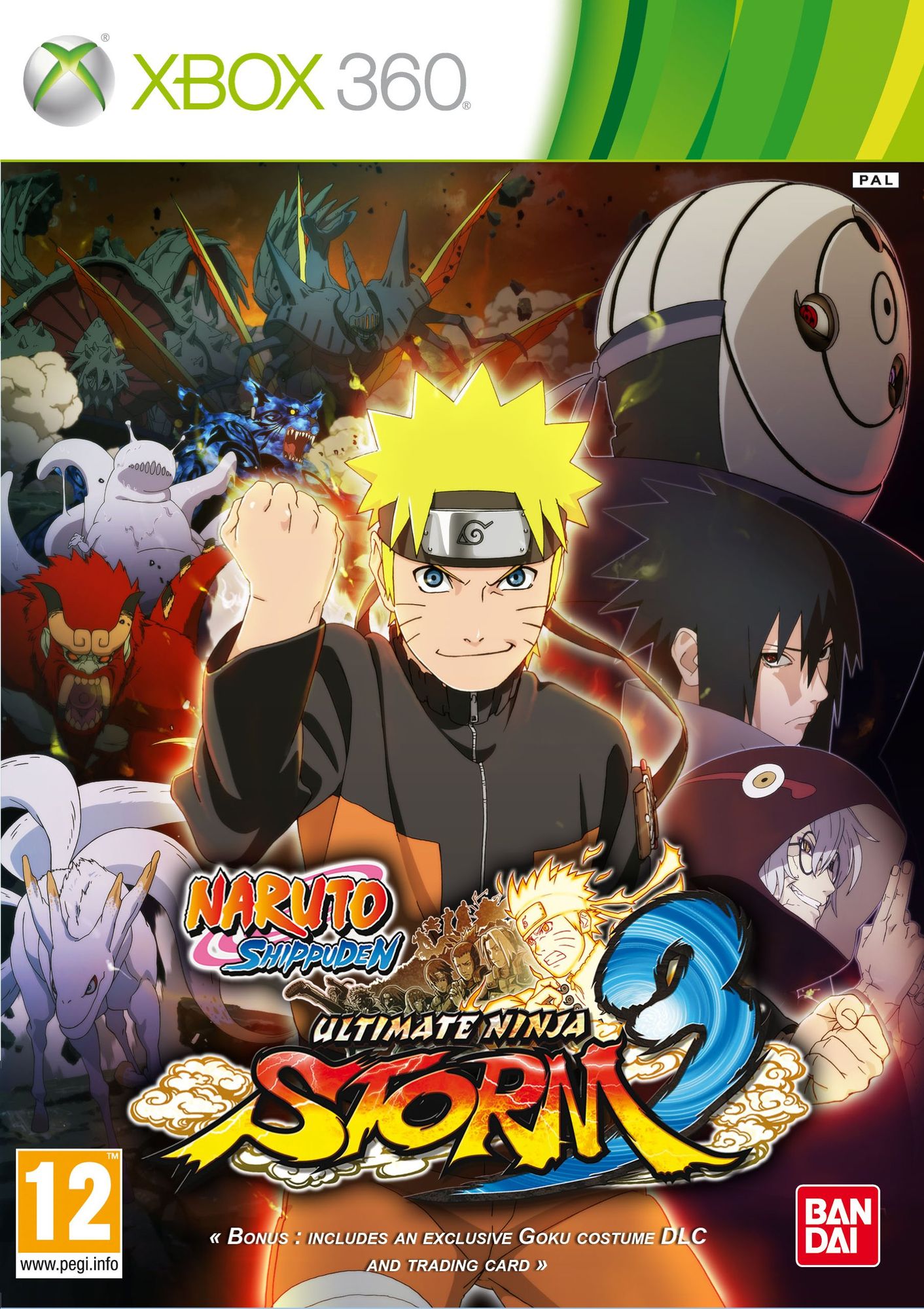 Xbox 360 - Naruto Shippuden: Ultimate Ninja Storm 3 (UK Version) (mit OVP) (OVP beschädigt) (gebraucht)