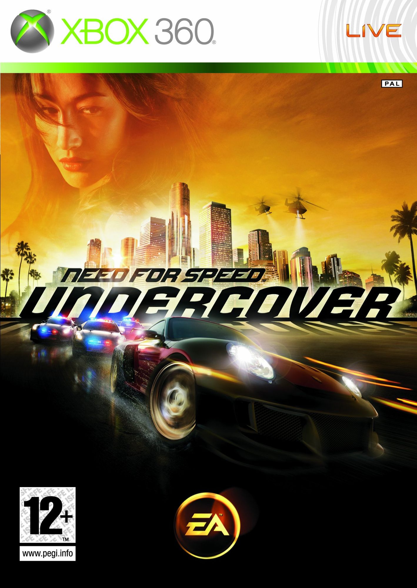 Xbox 360 - Need for Speed: Undercover (UK Version) (mit OVP) (gebraucht)