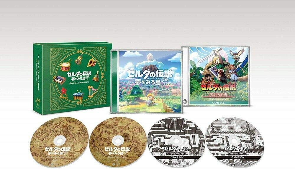 CD - Legend of Zelda: Link's Awakening Soundtrack (4 CD Set) [Nippon Columbia] (mit OVP) (gebraucht) NEUWERTIG