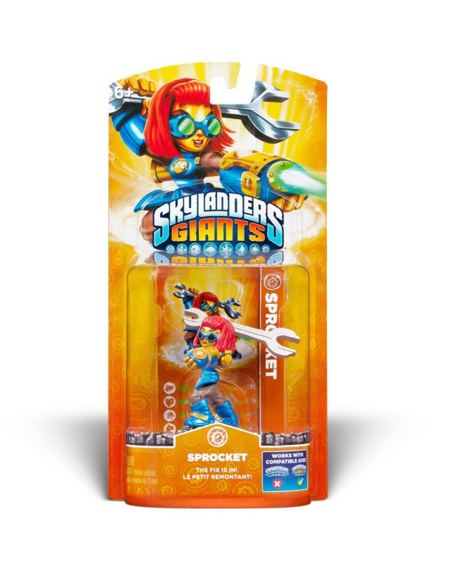 Skylanders - Giants Figur: Sprocket (gebraucht) NEUWERTIG