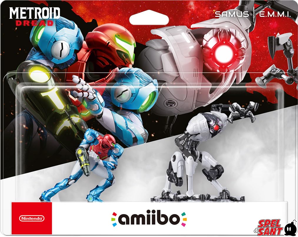 Amiibo - Metroid Dread Doppelpack: Samus und E.M.M.I. (NEU & OVP)