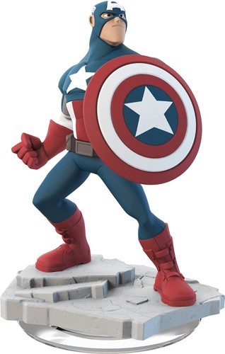 Disney Infinity 2.0 - Figur: Captain America (sehr guter Zustand) (gebraucht)