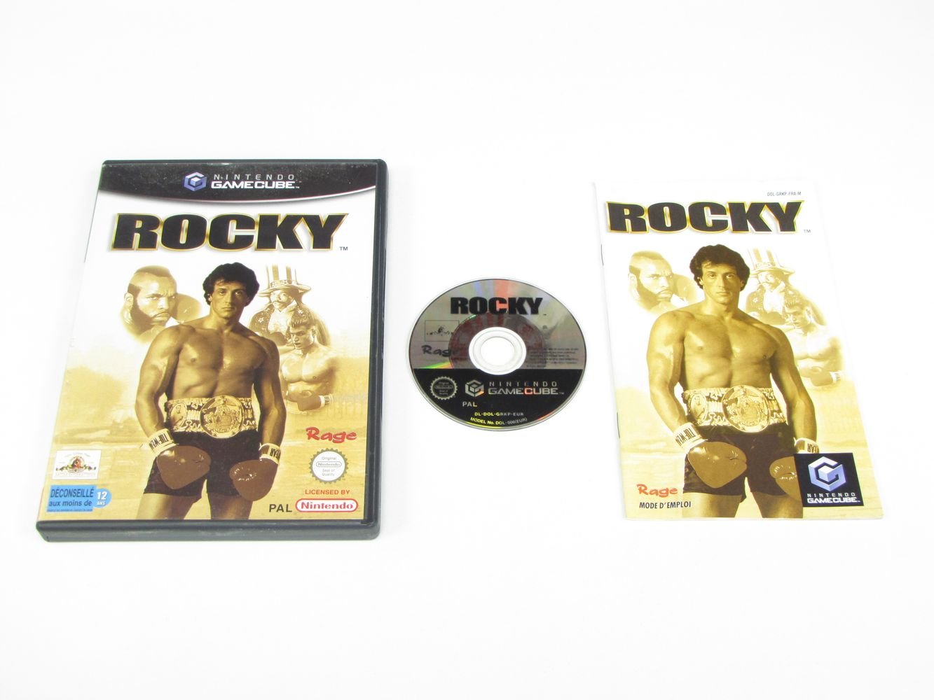 GameCube - Rocky (FRA Version) (mit OVP) (sehr guter Zustand) (gebraucht)