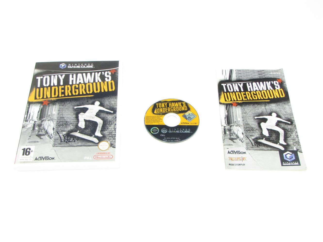 GameCube - Tony Hawk's Underground (FRA Version) (mit OVP) (sehr guter Zustand) (gebraucht)