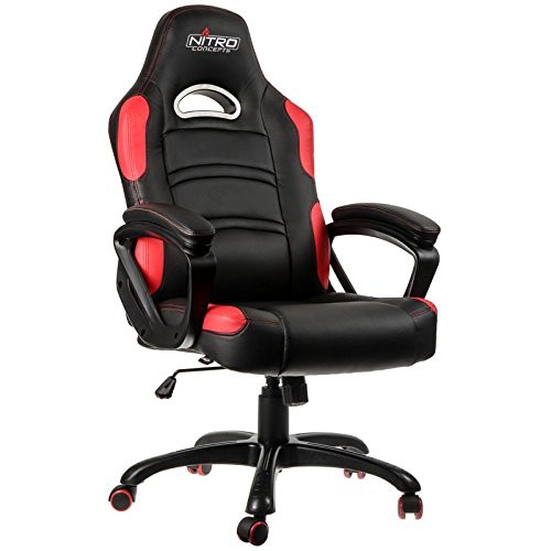 Sonstiges - Nitro C80 Comfort Gaming Chair / Stuhl MC-C80C-BR #schwarz-rot [Nitro Concept] (mit OVP) (gebraucht)
