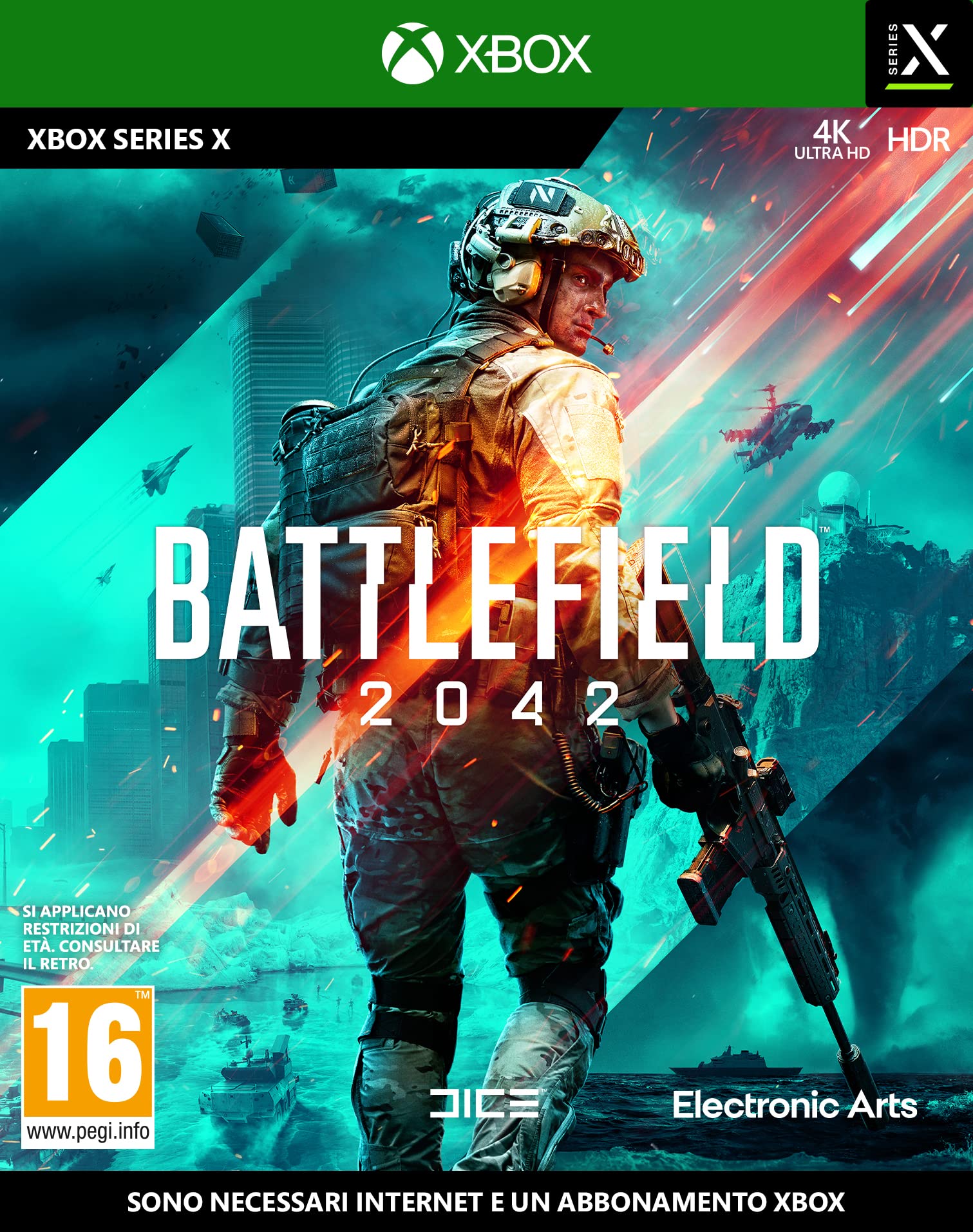 Xbox Series - Battlefield 2042 (ITA Version) (mit OVP) (gebraucht)