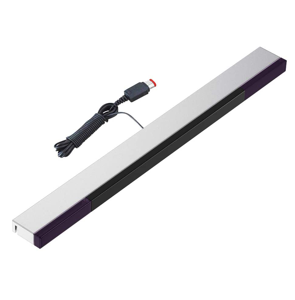 Wii - Infrarot Sensorleiste / Infrared Sensor Bar #silber [Dritthersteller] (sehr guter Zustand) (gebraucht)