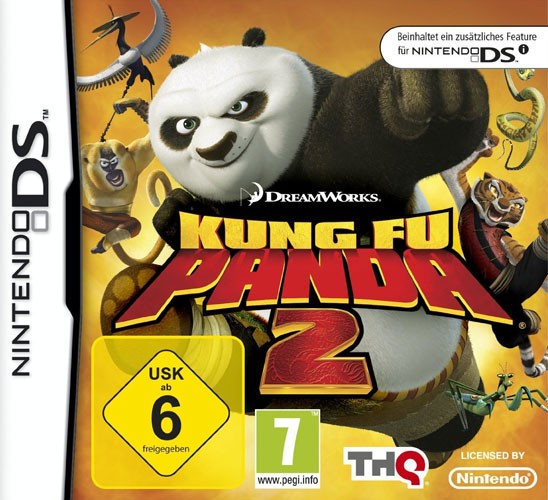 Nintendo DS - Kung Fu Panda 2 (DE Version) (mit OVP) (gebraucht) NEUWERTIG