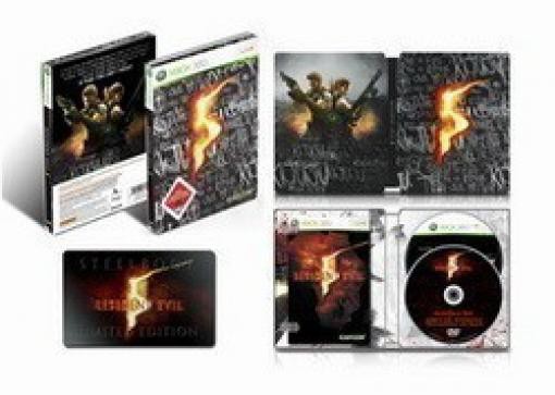 Xbox 360 - Resident Evil 5 #Collector's Edition (UK Version) (mit OVP / Steelbook) (sehr guter Zustand) (gebraucht) USK18