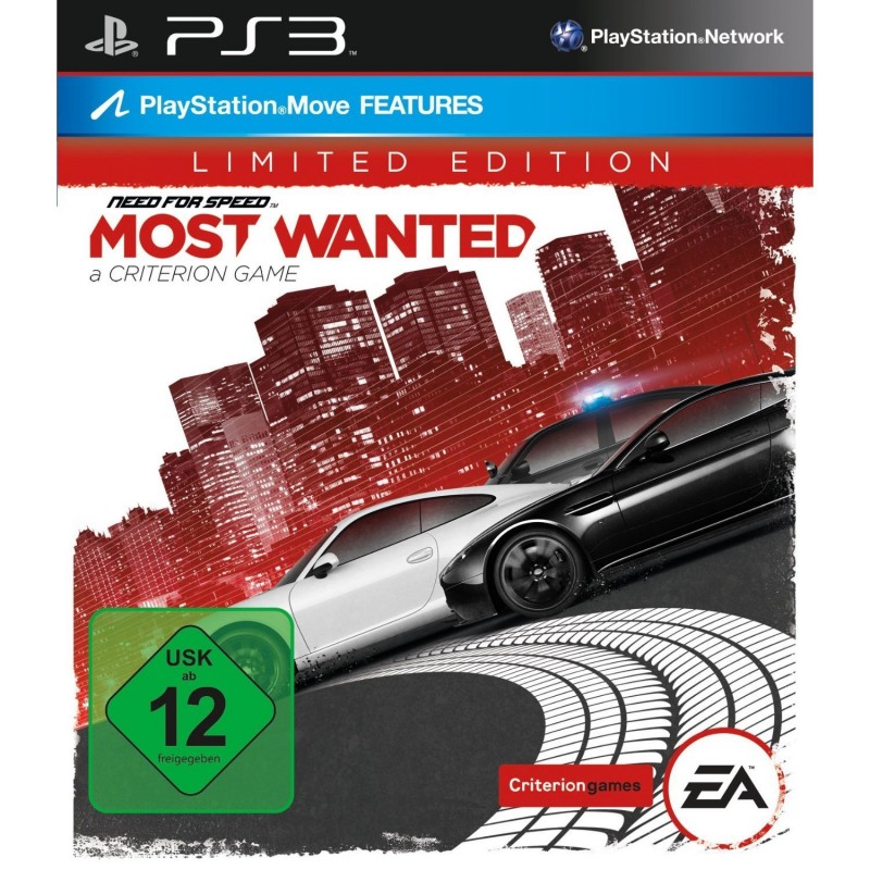 PS3 - Need for Speed: Most Wanted 2012 #Limited Edition (DE Version) (mit OVP / Steelbook) (gebraucht) NEUWERTIG