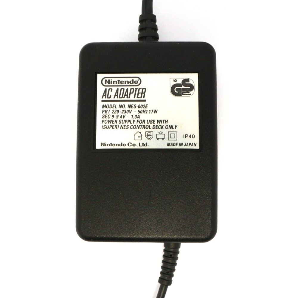 SNES - Original Netzteil / AC Adapter #NES-002ED [Nintendo] (für NES/SNES) (DE Version) (sehr guter Zustand) (gebraucht)