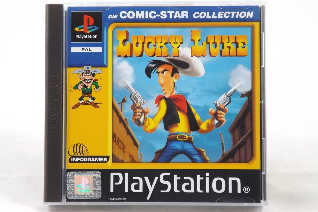 PS1 - Lucky Luke [Comic Star Collection] (DE Version) (mit OVP) (sehr guter Zustand) (gebraucht)