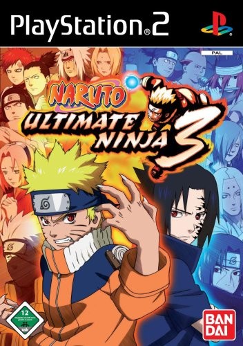PS2 - Naruto: Ultimate Ninja 3 (DE Version) (CD mit Anl.) (gebraucht)