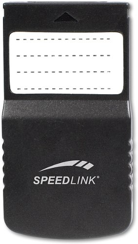 GameCube - Memory Card / Memorycard / Speicherkarte 16MB #schwarz [Speedlink] (gebraucht) NEUWERTIG