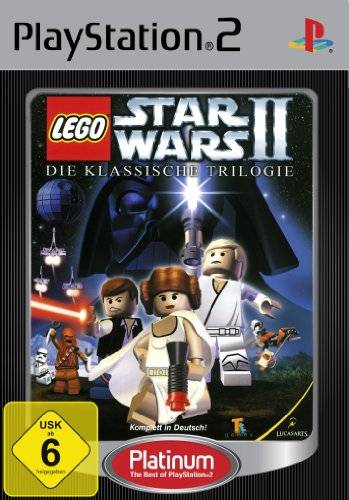 PS2 - LEGO Star Wars 2 - Die Klassische Trilogy [Platinum] (DE Version) (mit OVP) (OVP beschädigt) (gebraucht)