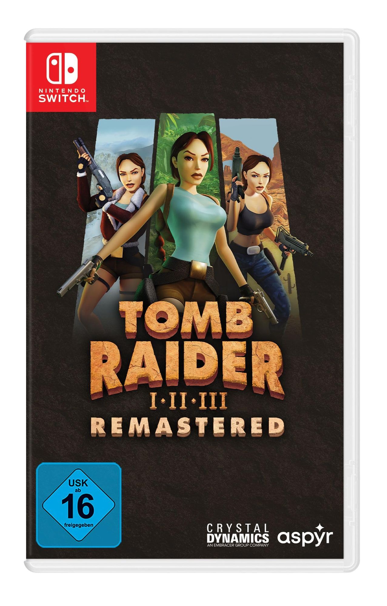 Nintendo Switch - Tomb Raider I II III Remastered (DE Version) (mit OVP) (gebraucht) NEUWERTIG