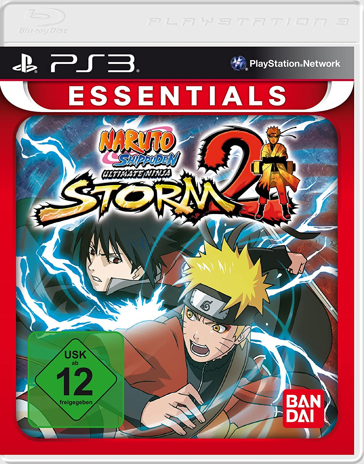 PS3 - Naruto Shippuden Ultimate Ninja Storm 2 [Essentials] (DE Version) (mit OVP) (OVP beschädigt) (gebraucht)
