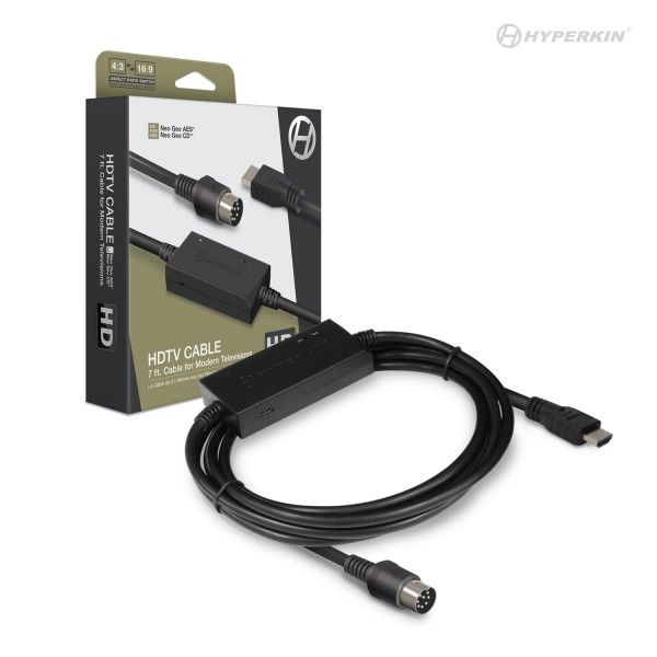 Neo Geo AES - HDMI Kabel / HDTV Kabel 720p für Neo Geo AES & CD [Hyperkin] (gebraucht) NEUWERTIG