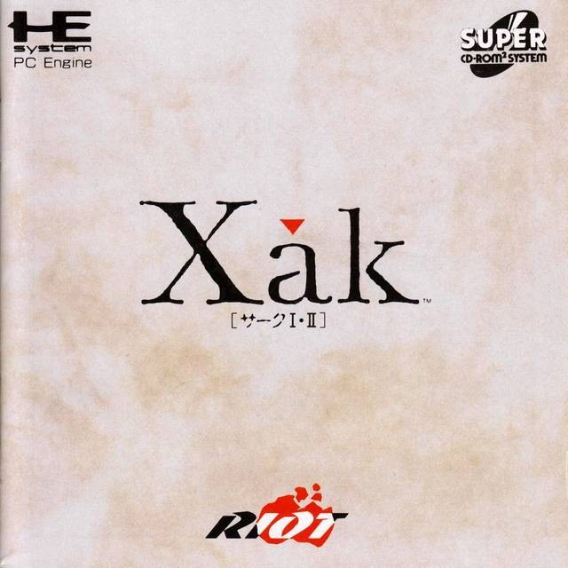 PC Engine CD - Xak I + II (JAP Import) (nur CD) (gebraucht)