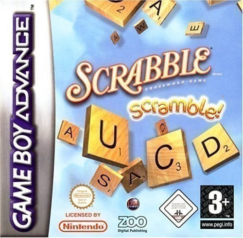 GameBoy Advance - Scrabble Scramble (mit OVP) (OVP beschädigt) (gebraucht)