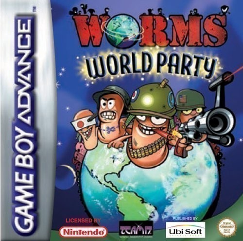 GameBoy Advance - Worms World Party (Modul) (sehr guter Zustand) (gebraucht)