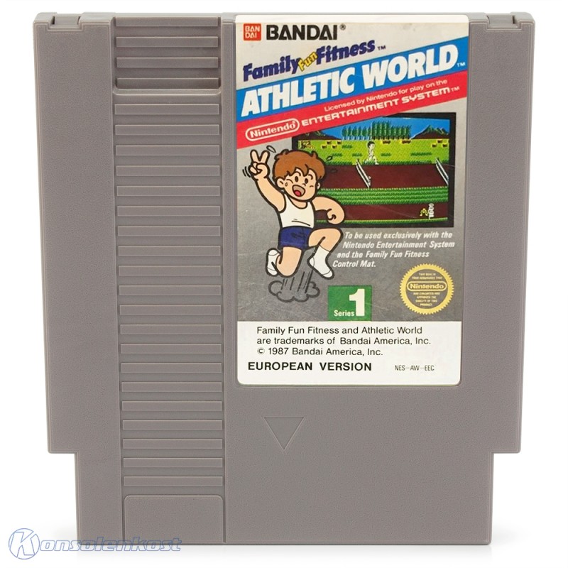 NES - Athletic World (PAL-B) (Modul) (sehr guter Zustand) (gebraucht)