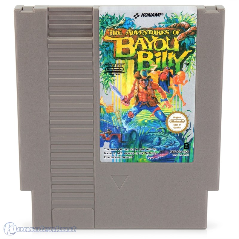 NES - The Adventures of Bayou Billy (PAL-B) (Modul) (sehr guter Zustand) (gebraucht)