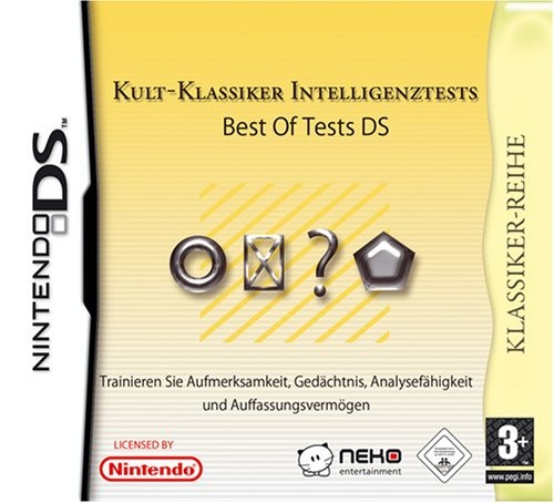 Nintendo DS - Kult-Klassiker Intelligenztests (mit OVP) (gebraucht) NEUWERTIG