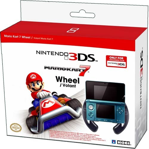 Nintendo 3DS - Original Lenkrad - Mario Kart 7 Wheel (mit OVP / Big Box) (gebraucht) NEUWERTIG