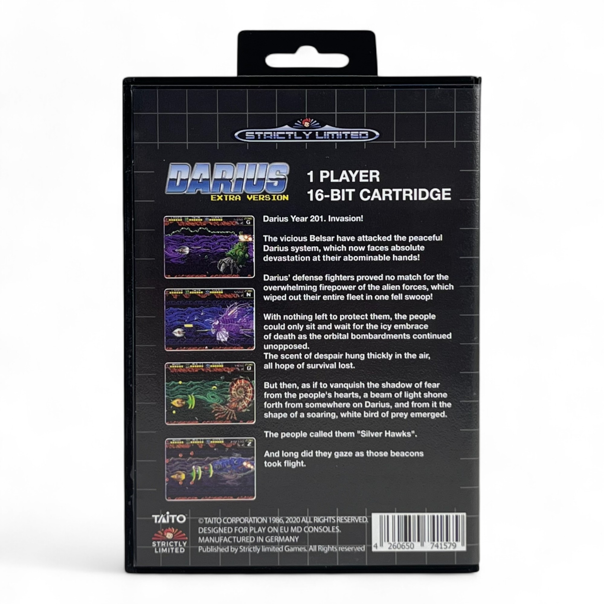 DARIUS EXTRA VERSION - Megadrive - PAL - NEUF