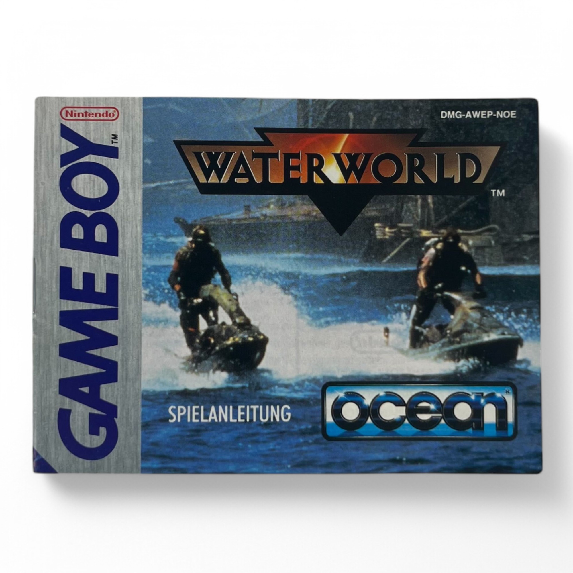 GameBoy - Water World #DMG-AWEP-NOE - Spielanleitung / Manual (NUR ANLEITUNG) (DE Version) (gebraucht) NEUWERTIG