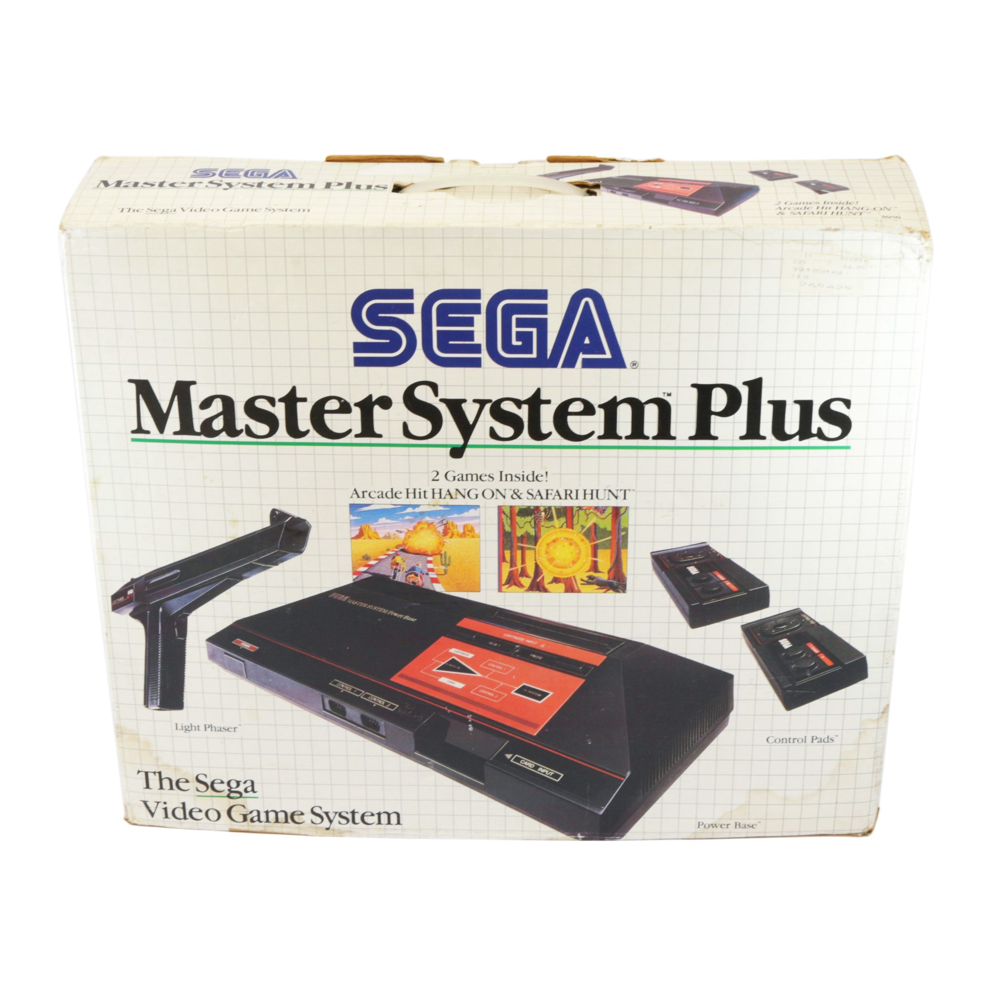 Sega Master System Plus Console with Hang On/Safari Hunt