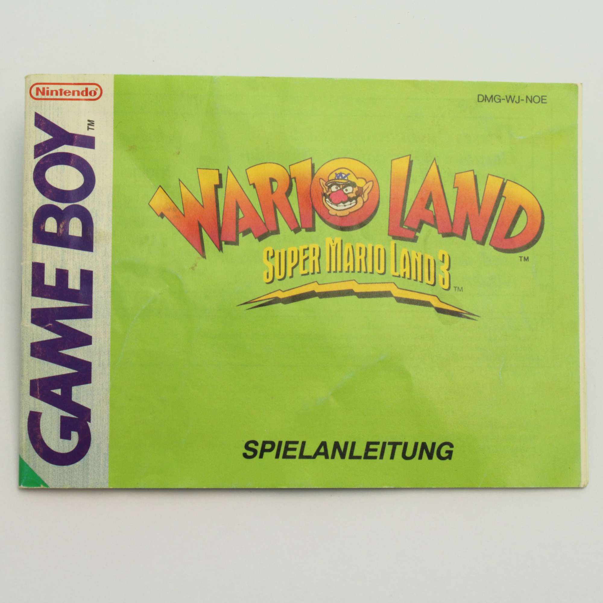 GameBoy - Wario Land Super Mario Land 3 #DMG-WJ-NOE - Spielanleitung / Manual (NUR ANLEITUNG) (DE Version) (gebraucht) NEUWERTIG