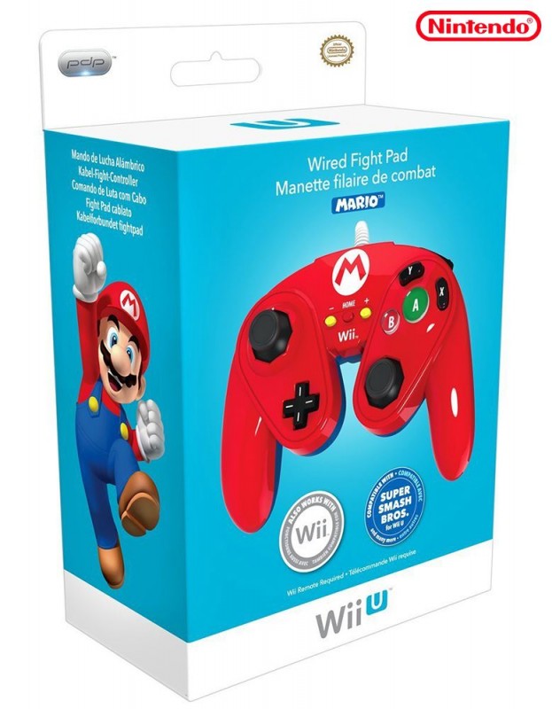 Wii U - Original Controller - Mario Edition (gebraucht) NEUWERTIG