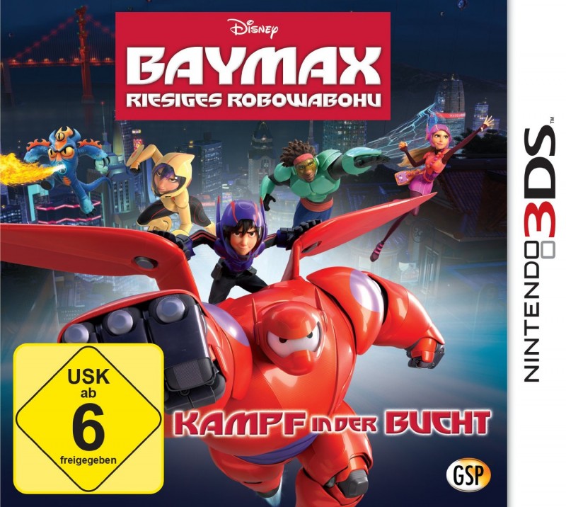 Nintendo 3DS - Baymax riesiges Robowabohu: Kampf in der Bucht (DE Version) (Modul) (gebraucht) NEUWERTIG