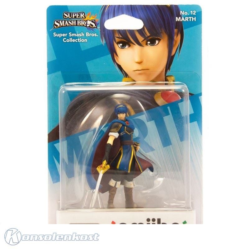Amiibo Super Smash Collection Figur: Marth (OVP - Main Image