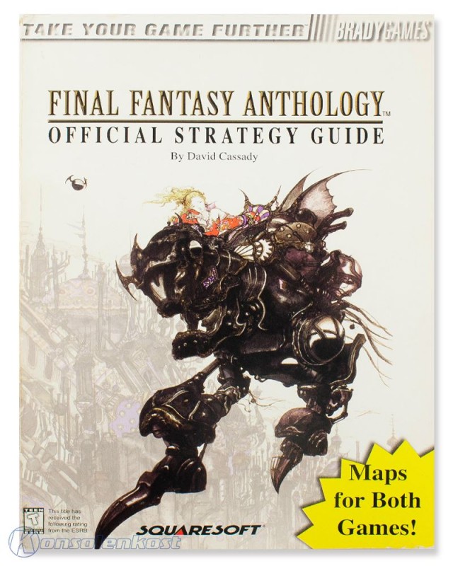 Spieleberater - Final Fantasy Anthology (UK Version) [Brady Games] (sehr guter Zustand) (gebraucht)