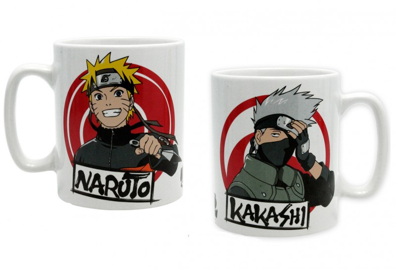 Merchandise - Naruto: Shippuden ABY Tasse: Naruto & Kakashi / 460 ml (gebraucht) NEUWERTIG