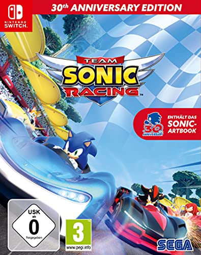 Nintendo Switch - Team Sonic Racing #30th Anniversary Edition (DE Version) (mit OVP) (gebraucht)