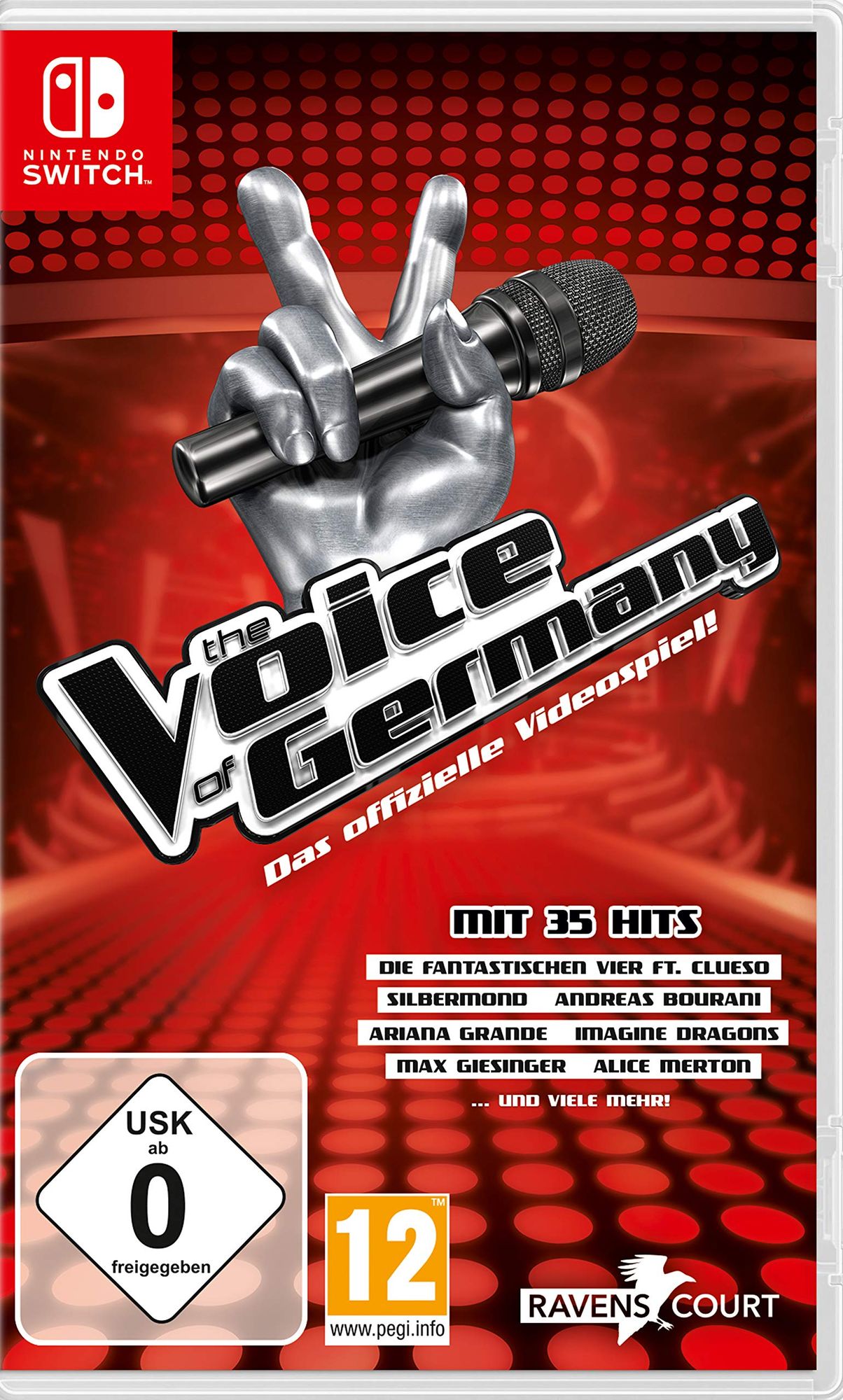 Nintendo Switch - The Voice of Germany: Das offizielle Videospiel (DE Version) (NEU & OVP)