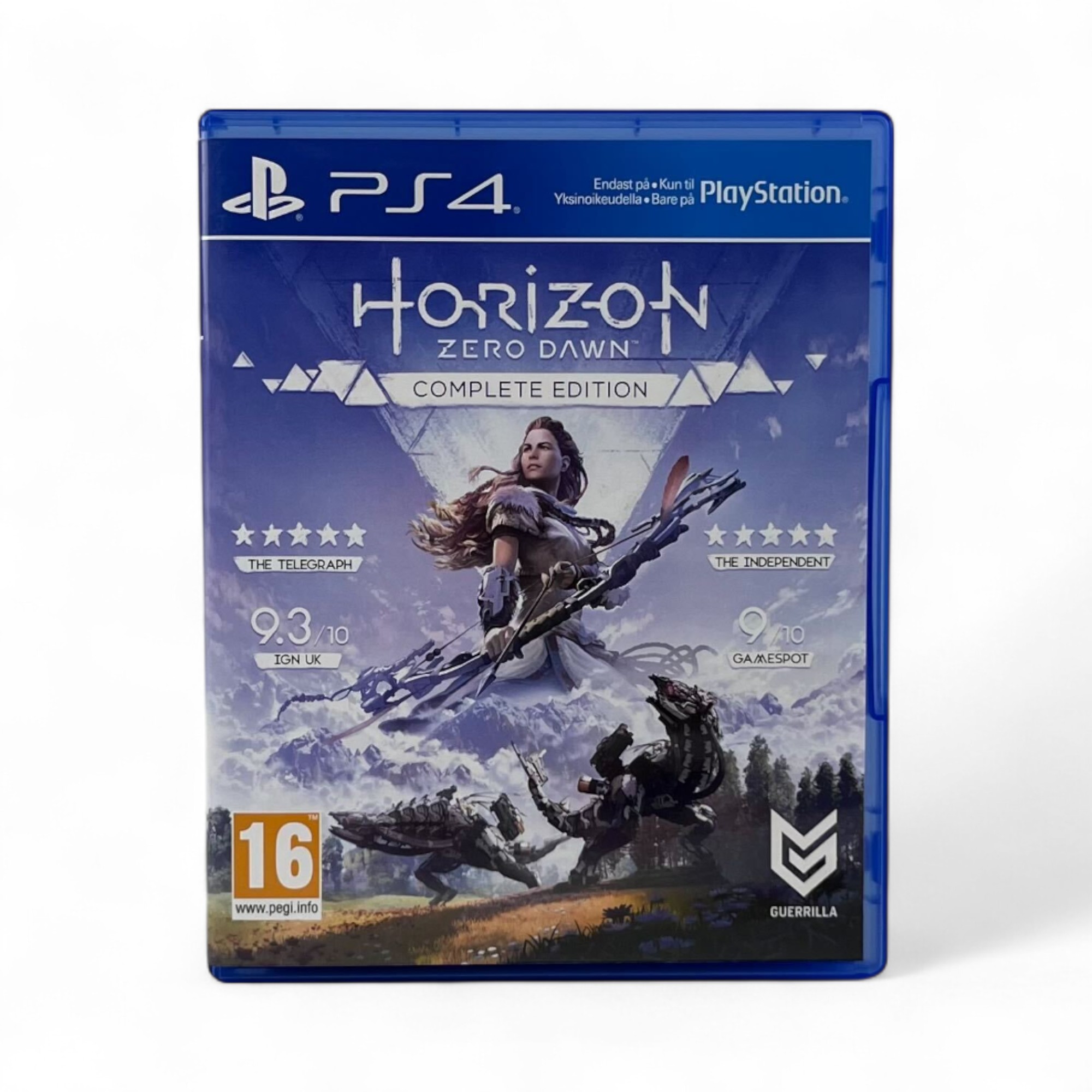 PS4 - Horizon: Zero Dawn #Complete Edition (SCN Version) (mit OVP) (gebraucht) NEUWERTIG