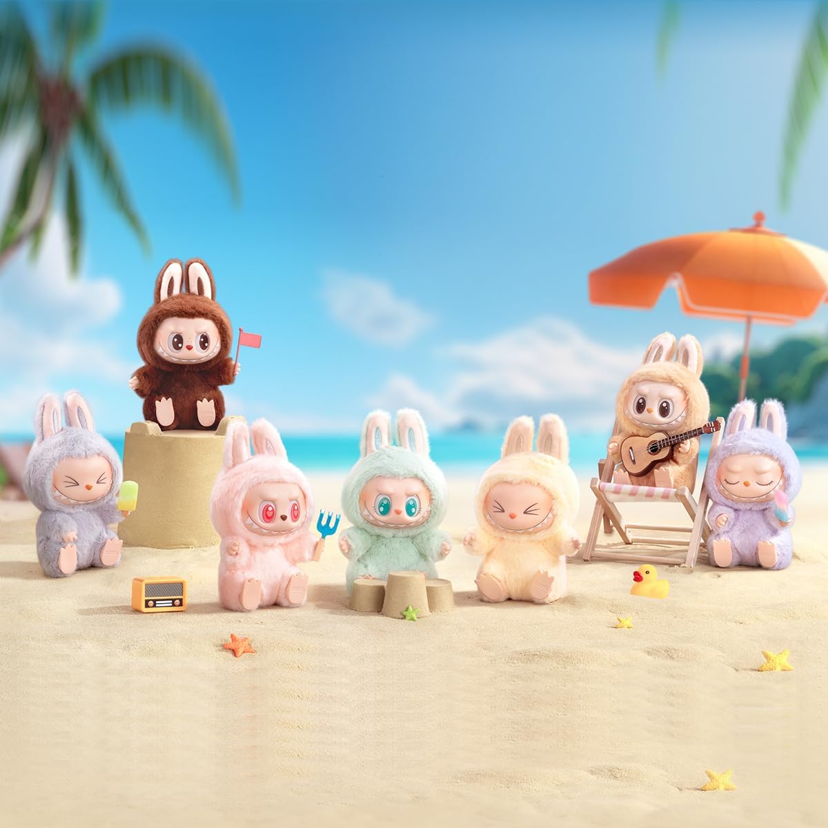 Labubu The Monsters Have A Seat Vinyl Face Blind Box Figuren