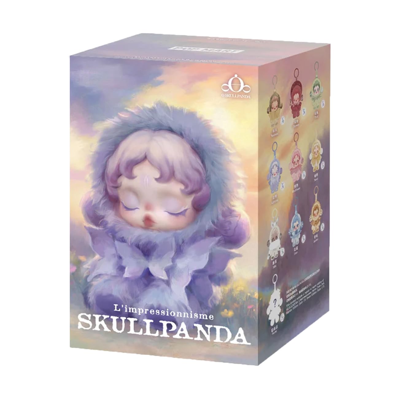 POPMART Skull Panda Impressionism Series SKULLPANDA L'impressionnisme 1 Piece Popmart Plush Toy (NEU & OVP) -1 Stück