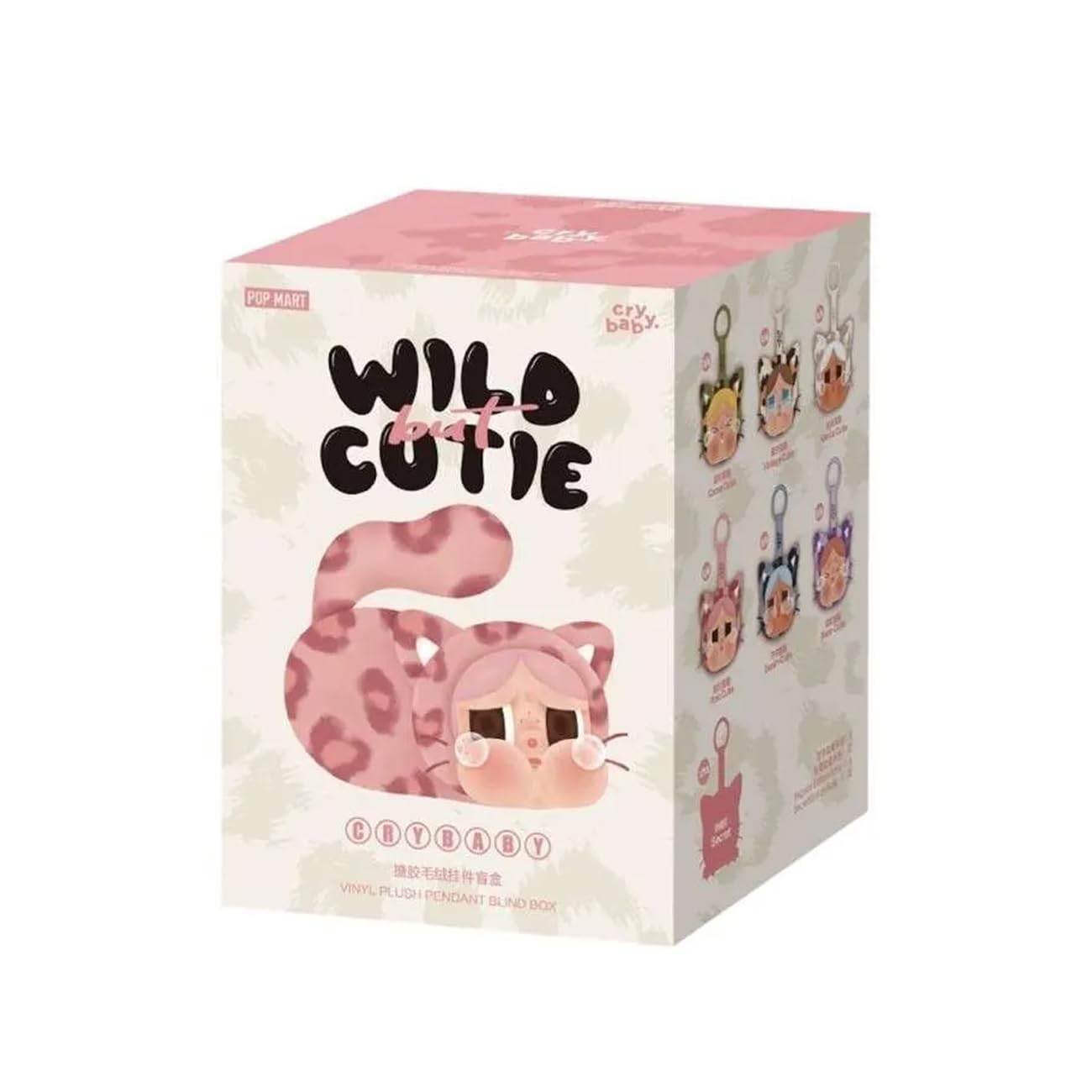 POPMART CRYBABY Wild but Cutie Series Vinyl Plush Pendant Blind Box (1 Piece) (NEU & OVP)