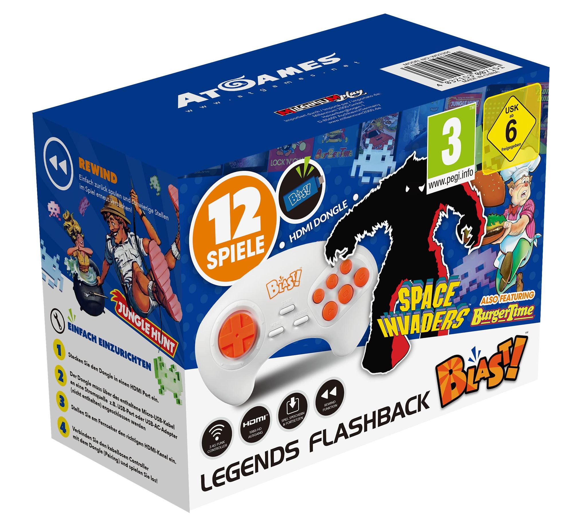 Specials - Konsole Legends Flashback Blast! [AtGames] (NEU & OVP ...