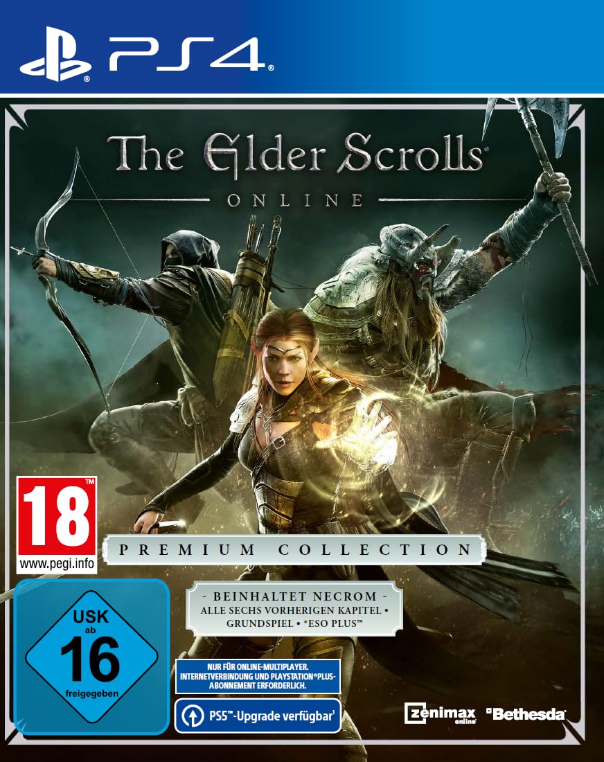 PS4 - The Elder Scrolls Online: Premium Collection II (DE Version) (mit OVP) (sehr guter Zustand) (gebraucht)